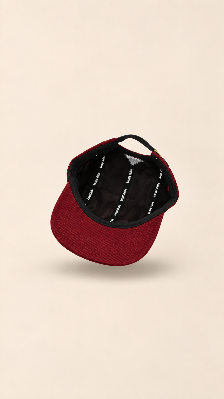 KV - LIVE FAST RIDE FUN Cord Hat
