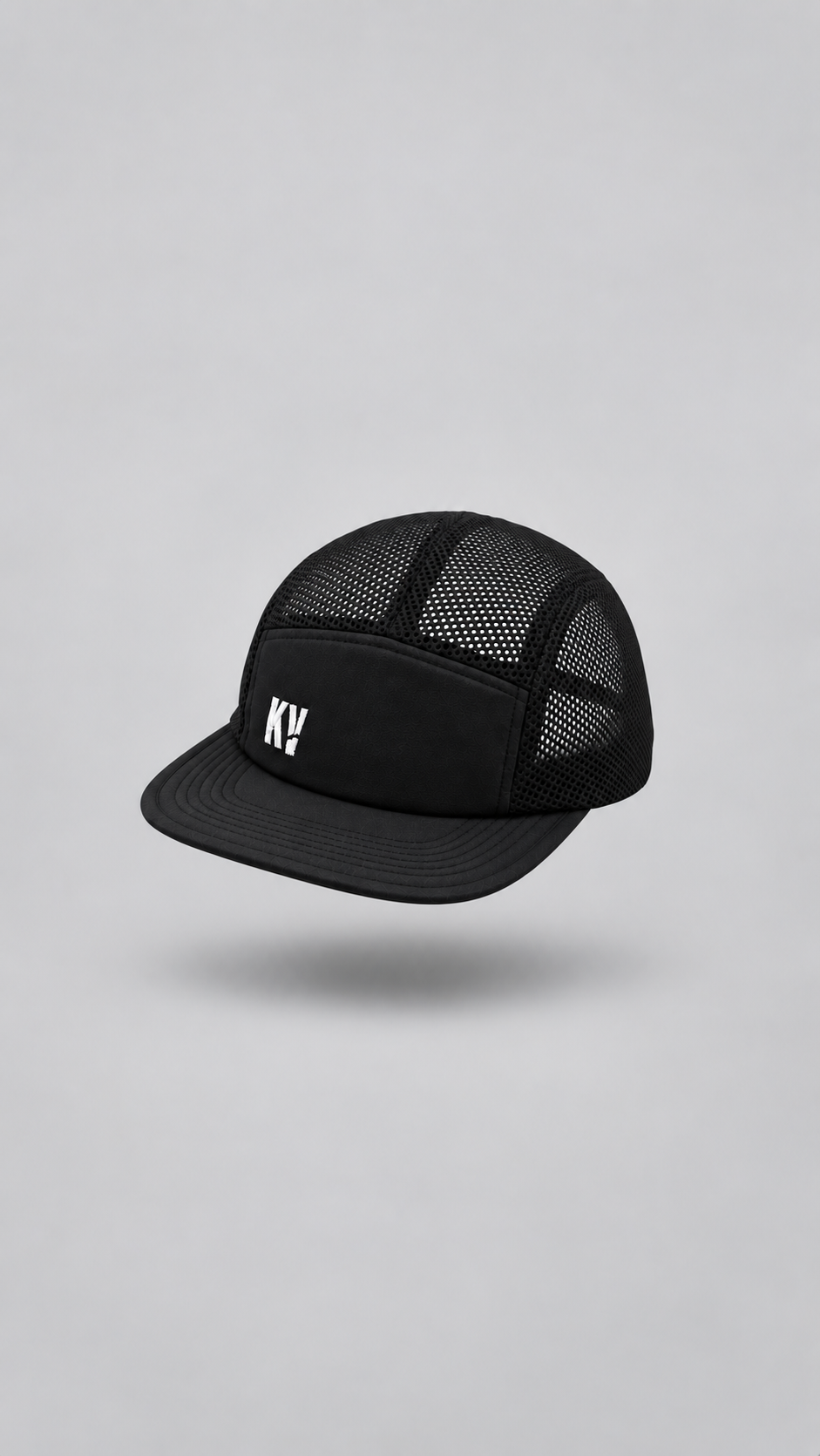 KV MESH RUN HAT Black