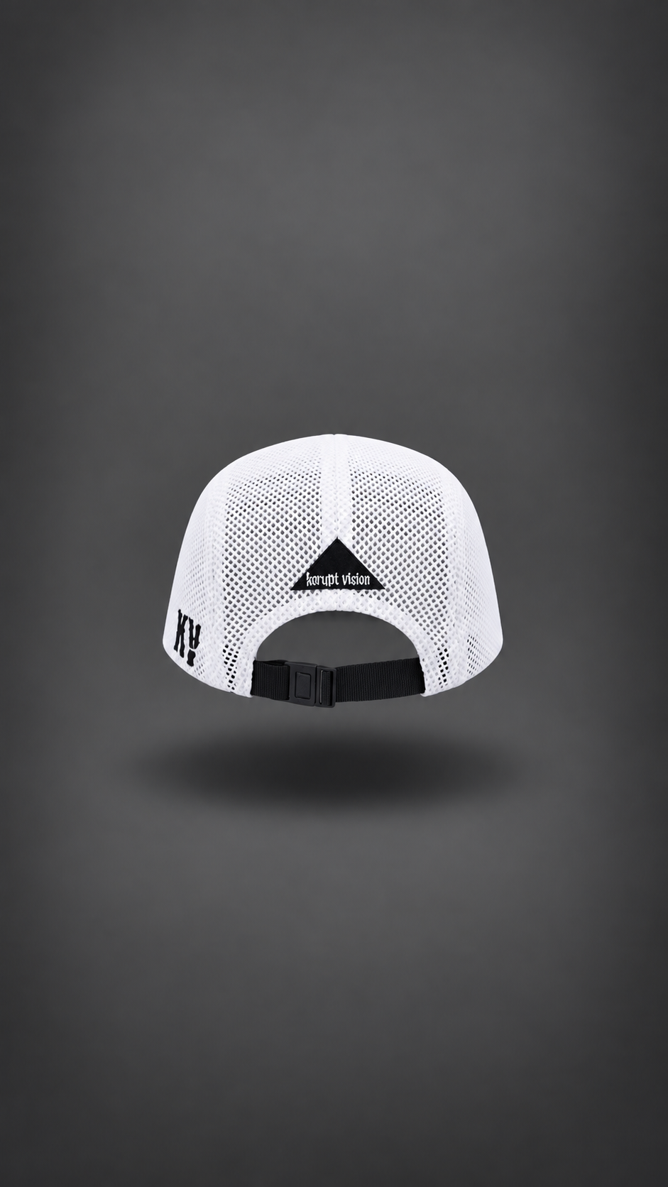 KV MESH RUN HAT - White