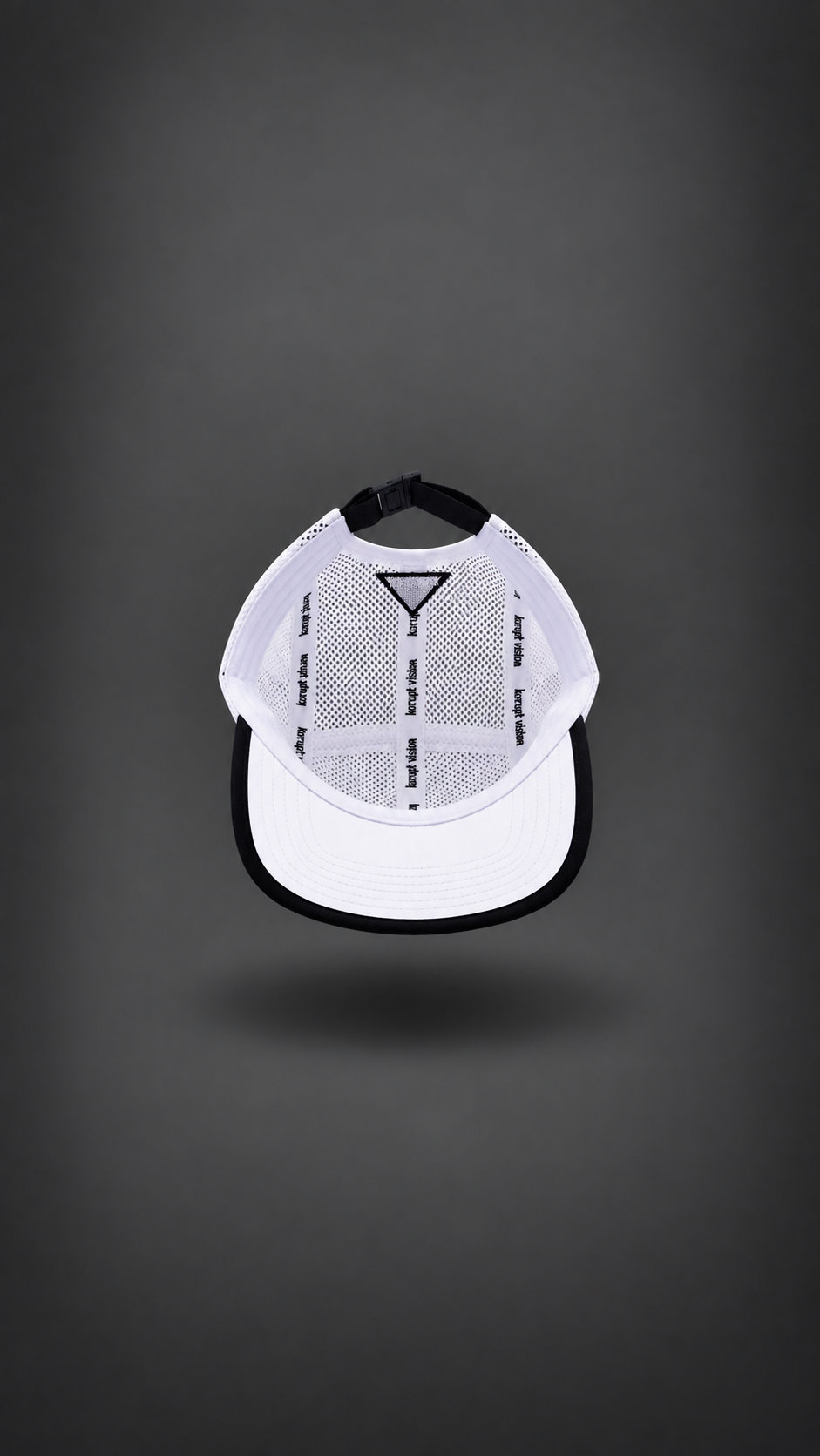 KV MESH RUN HAT - White