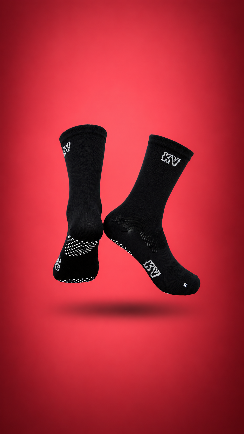 KV Black Ripper Gripper Socks - PRE ORDER