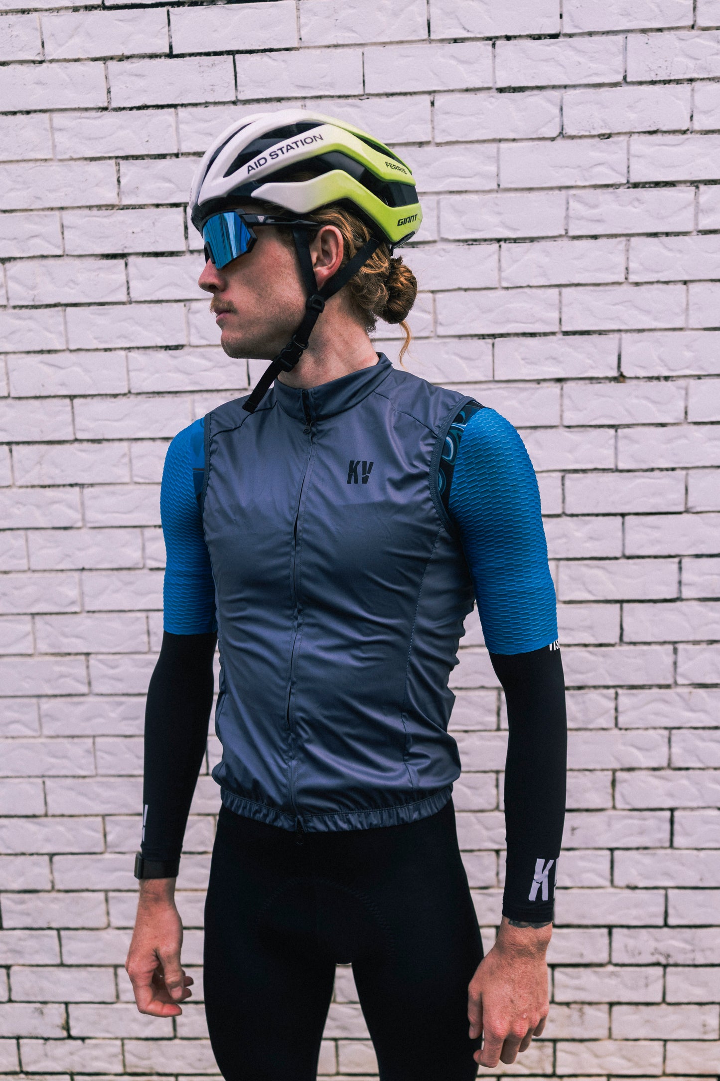 KV Cycling Vest Shark Grey Marble