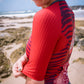 KV DEADLY TRISUIT - HIDDEN TIGER - BURGUNDY