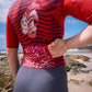 KV DEADLY TRISUIT - HIDDEN TIGER - BURGUNDY