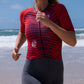 KV DEADLY TRISUIT - HIDDEN TIGER - BURGUNDY