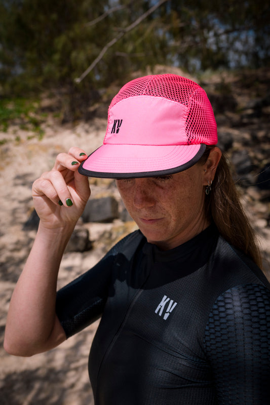 KV MESH RUN HAT Pink
