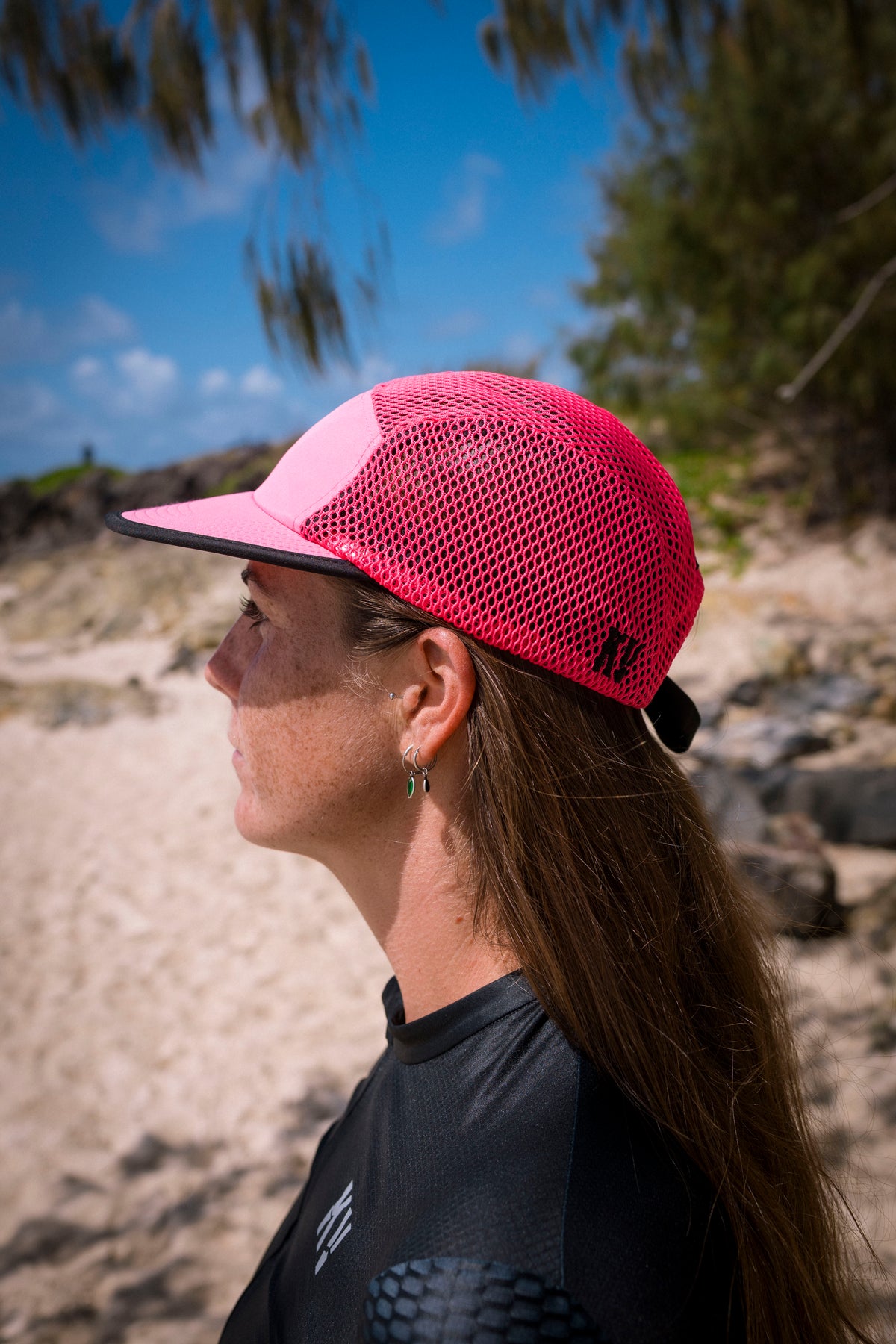 KV MESH RUN HAT Pink