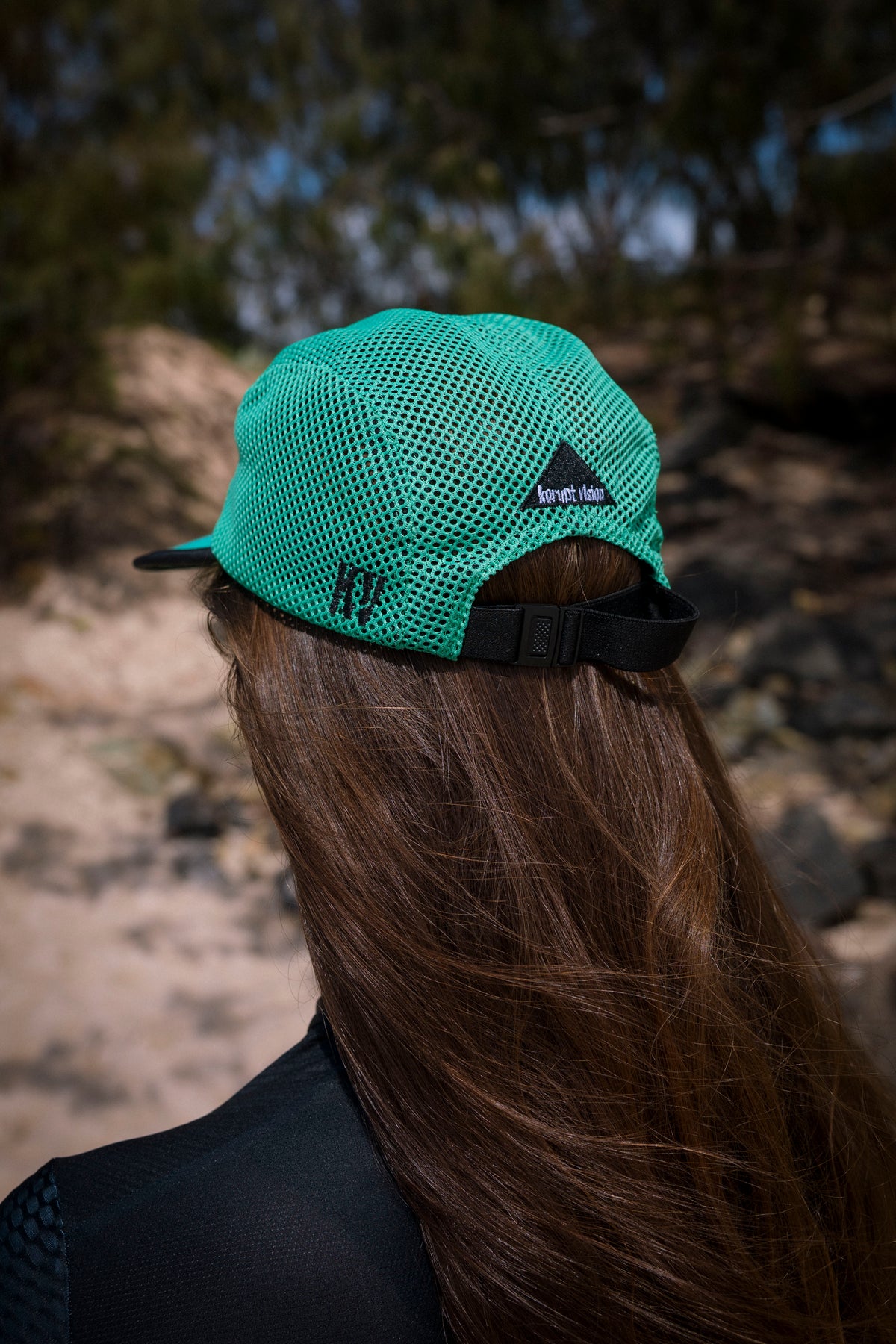 KV MESH RUN HAT Green