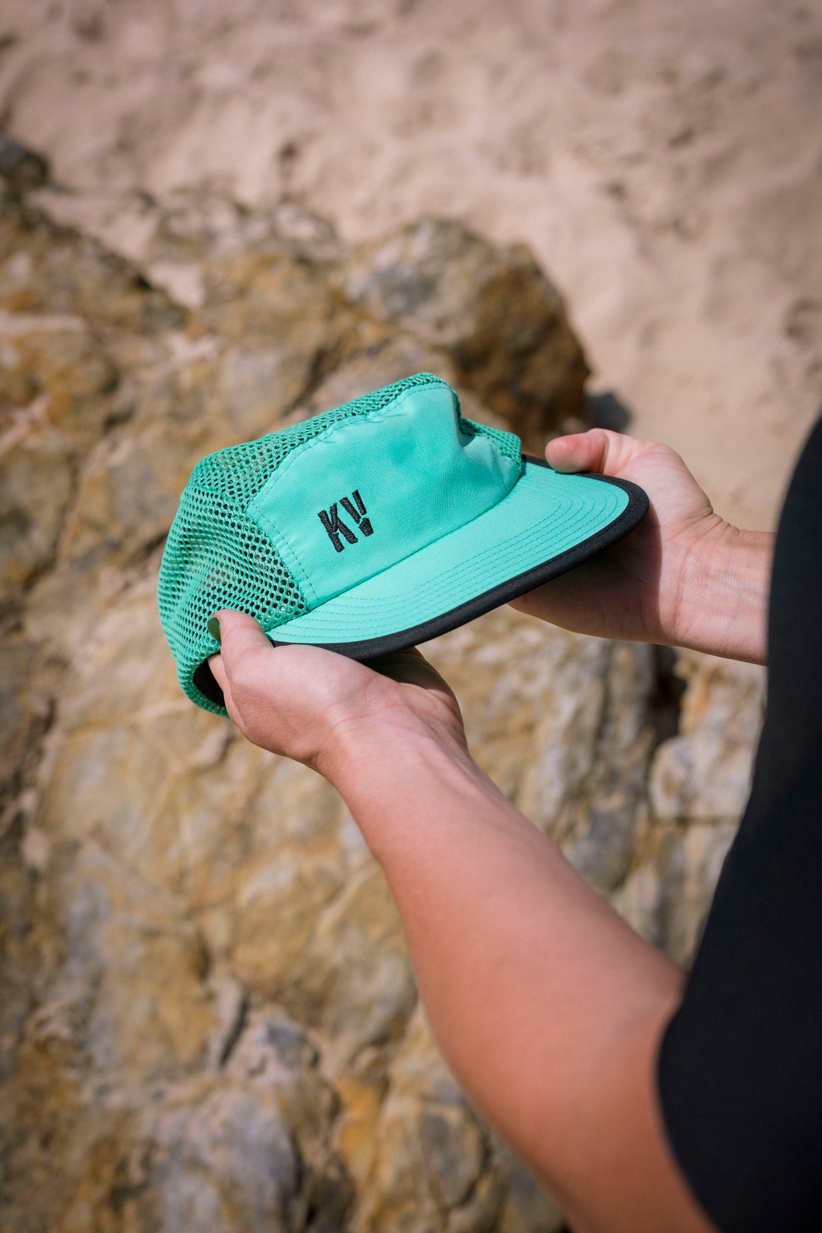 KV MESH RUN HAT Green