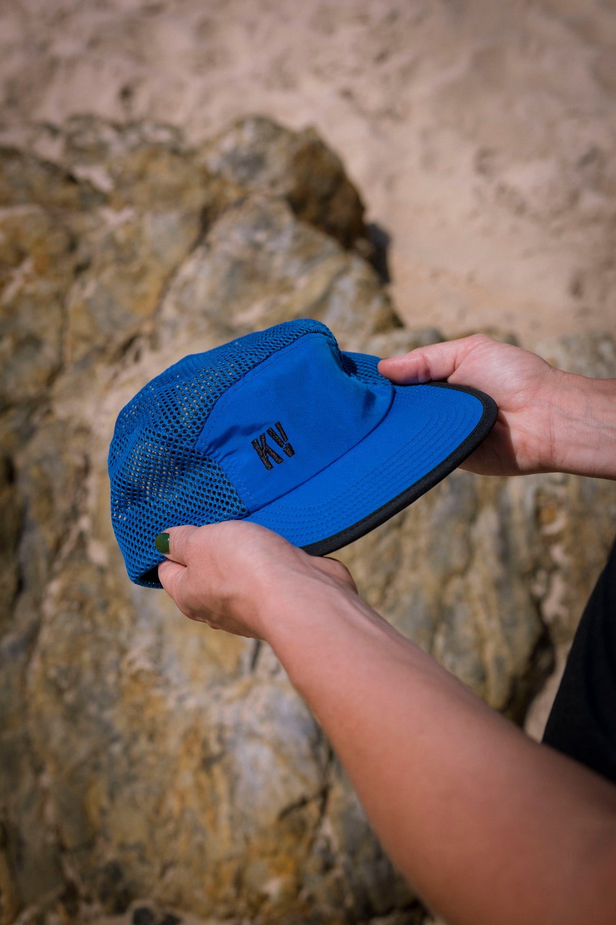 KV MESH RUN HAT Blue