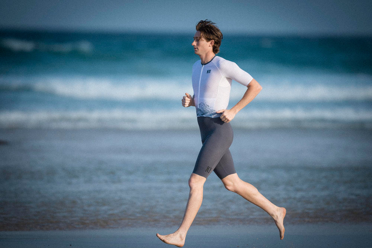 KV AIRAID Trisuit - WAVE Grey White