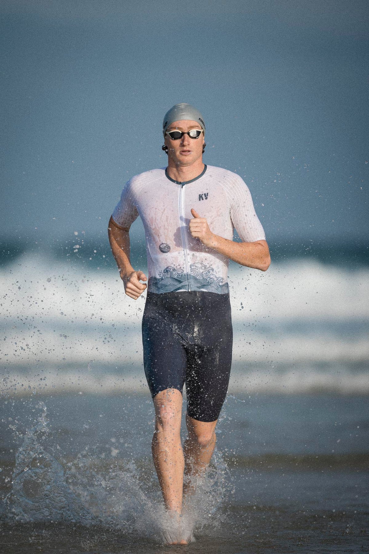 KV AIRAID Trisuit - WAVE Grey White