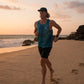 KV RUN SINGLET HIDDEN TIGER GREEN