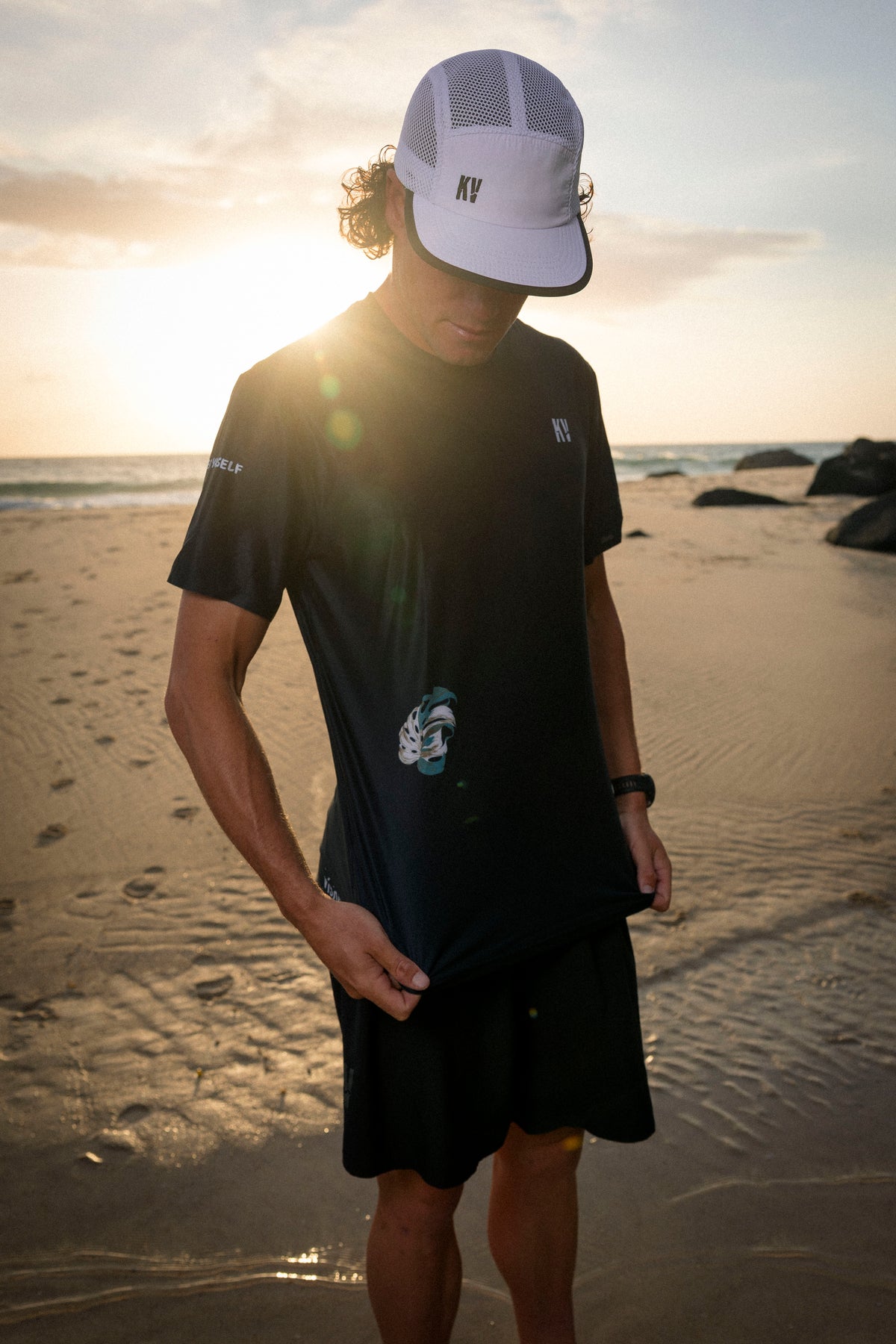 KV RUN TEE BLACK