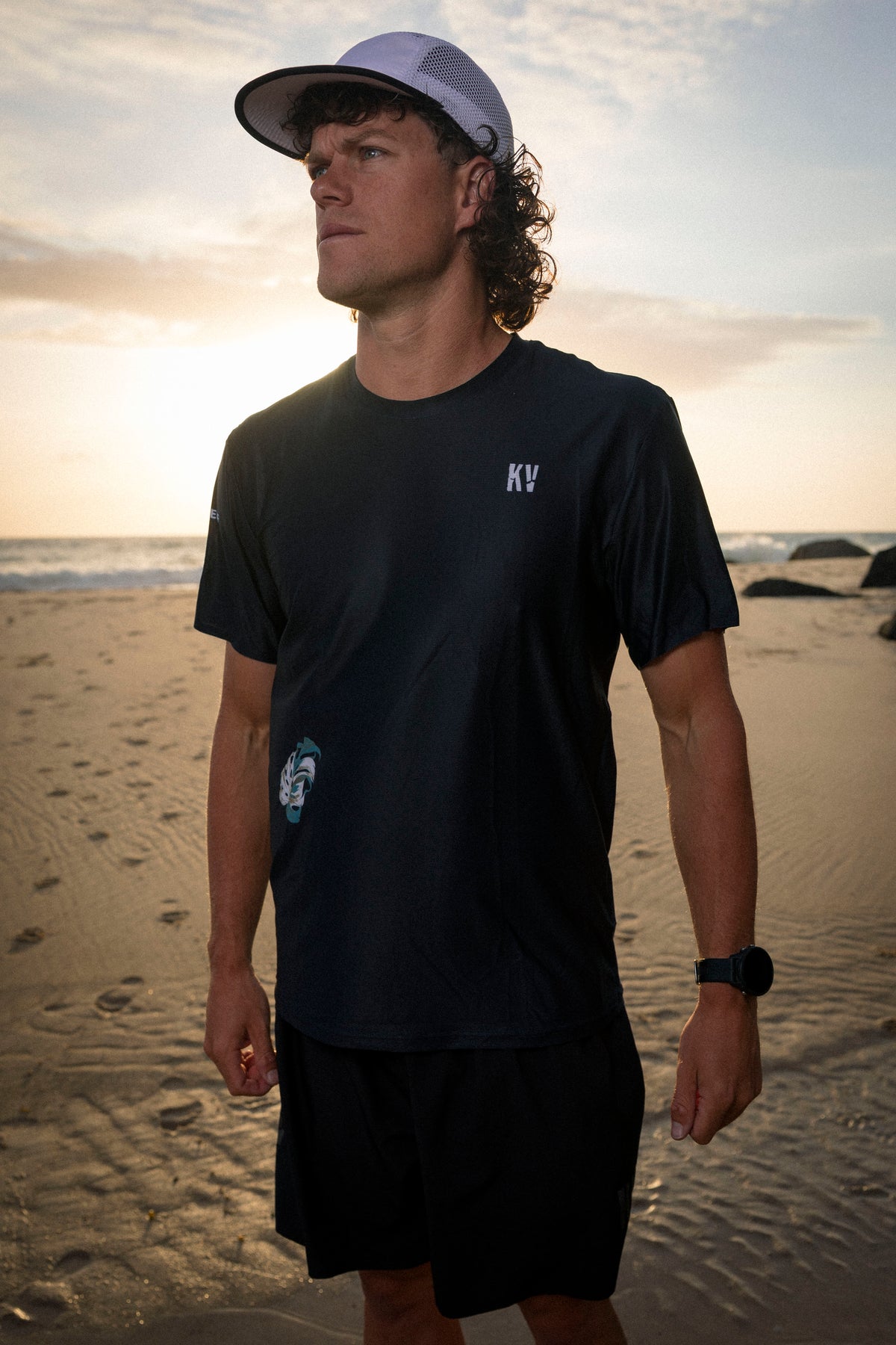 KV RUN TEE BLACK