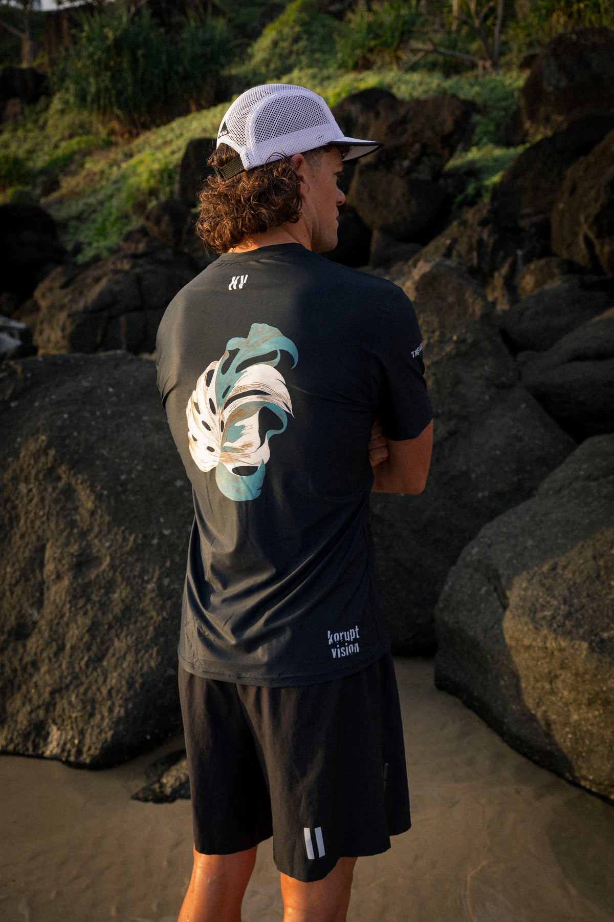KV RUN TEE BLACK