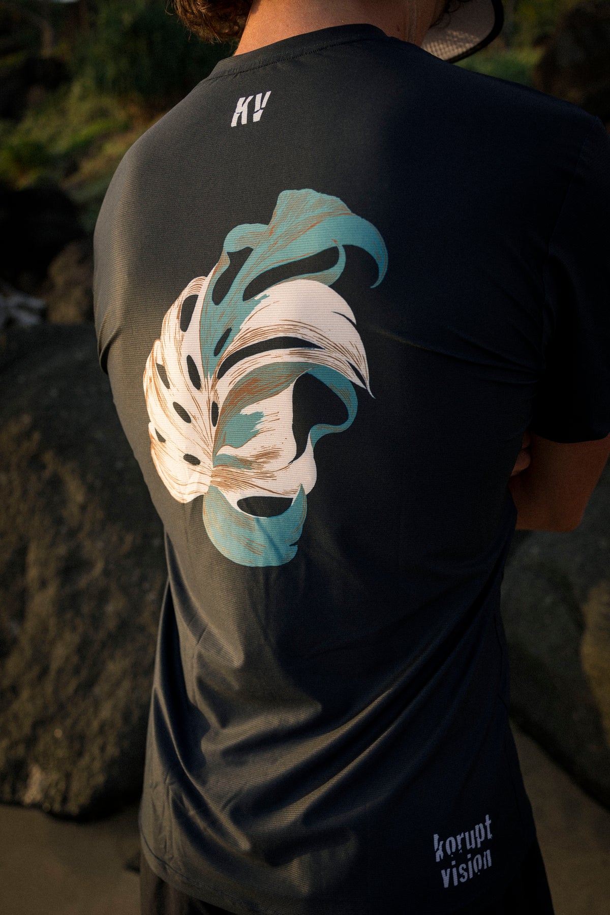 KV RUN TEE BLACK