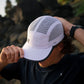 KV MESH RUN HAT - White