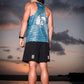 KV RUN SINGLET HIDDEN TIGER GREEN