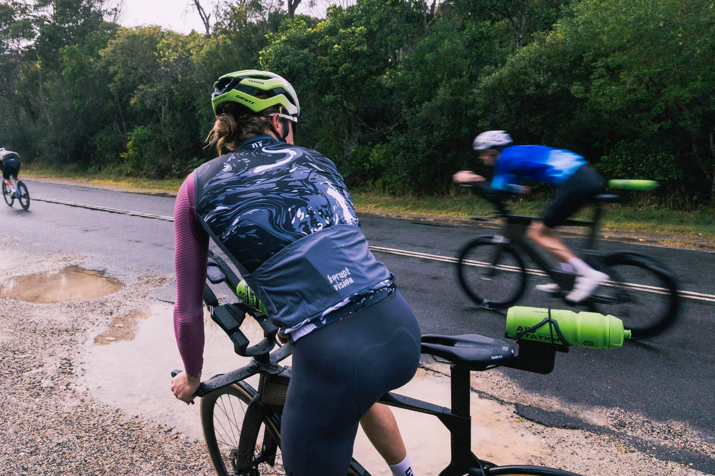 KV Cycling Vest Shark Grey Marble