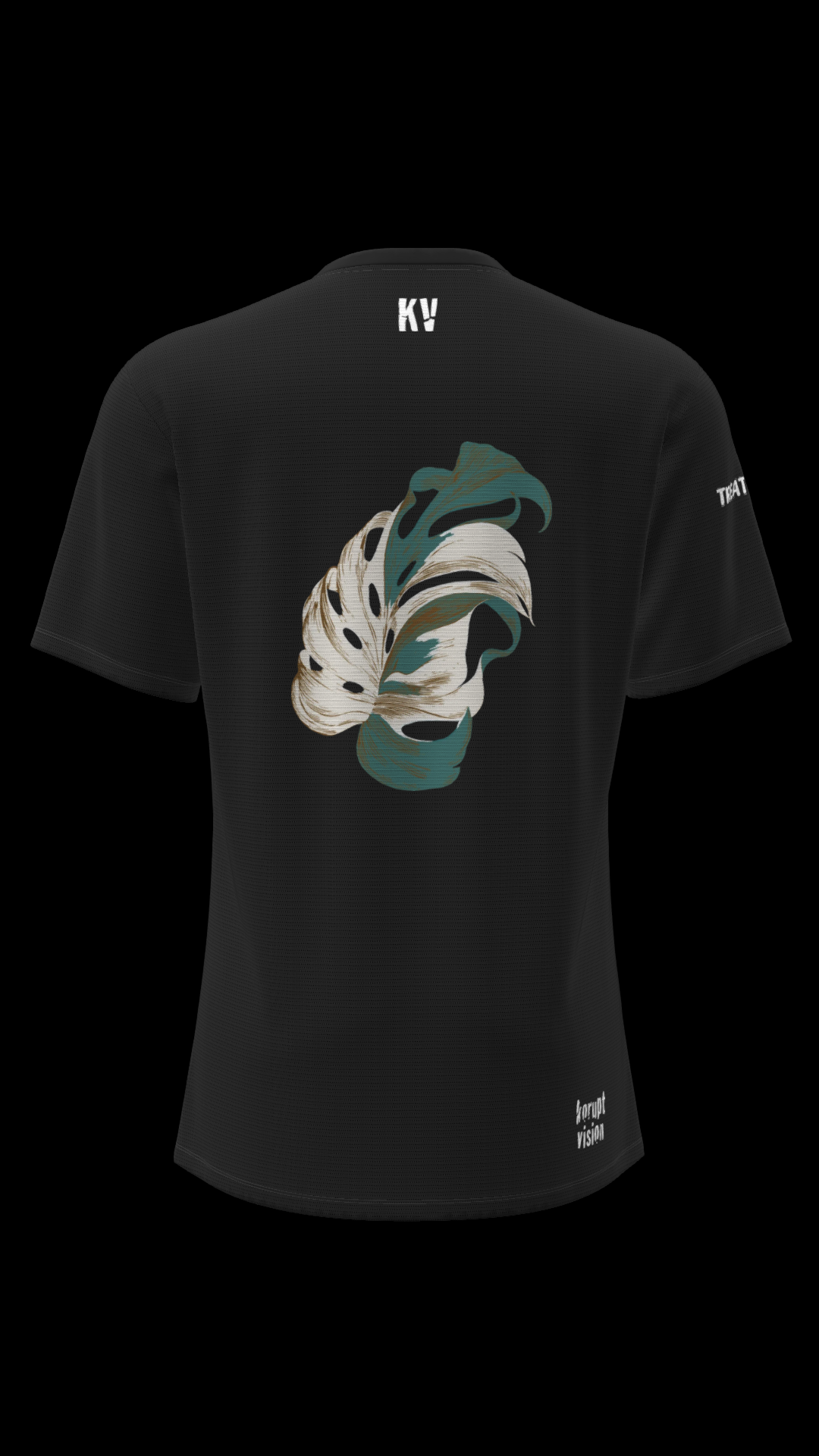 KV RUN TEE BLACK