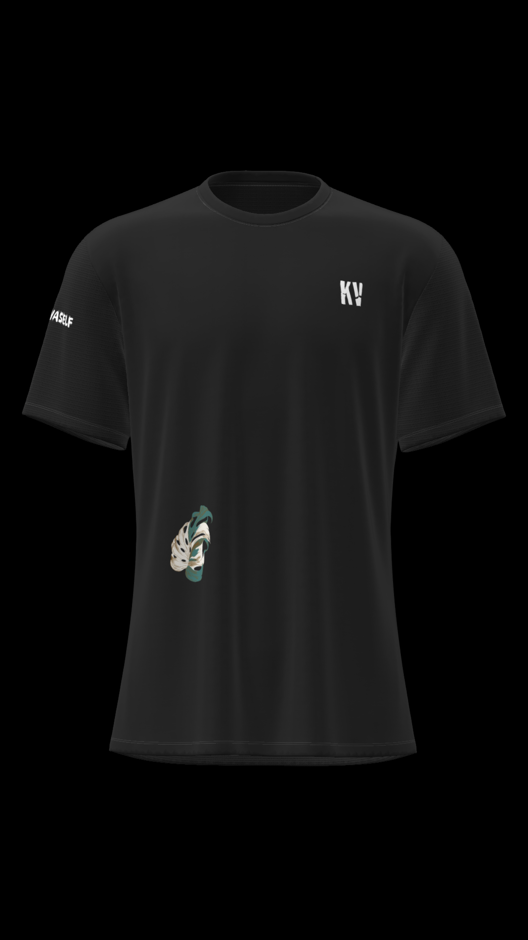 KV RUN TEE BLACK
