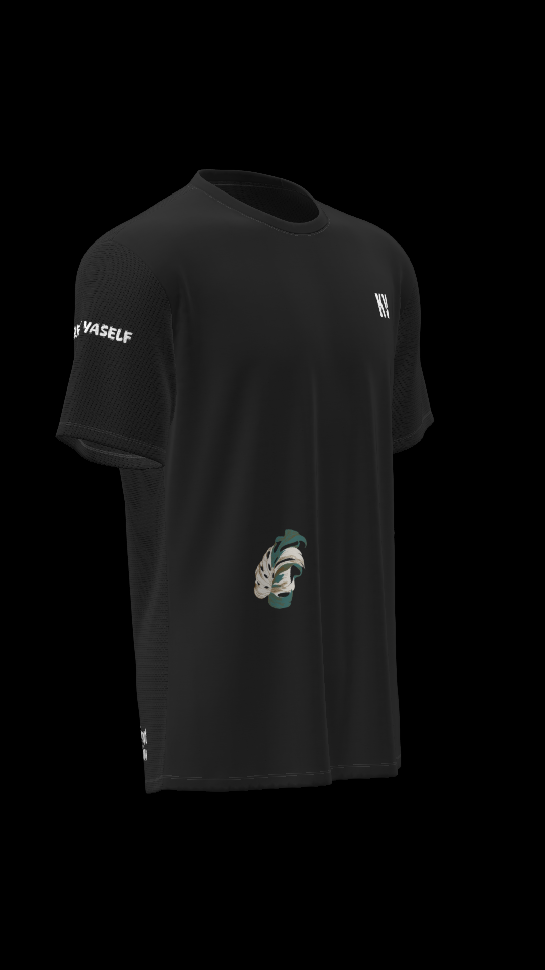 KV RUN TEE BLACK