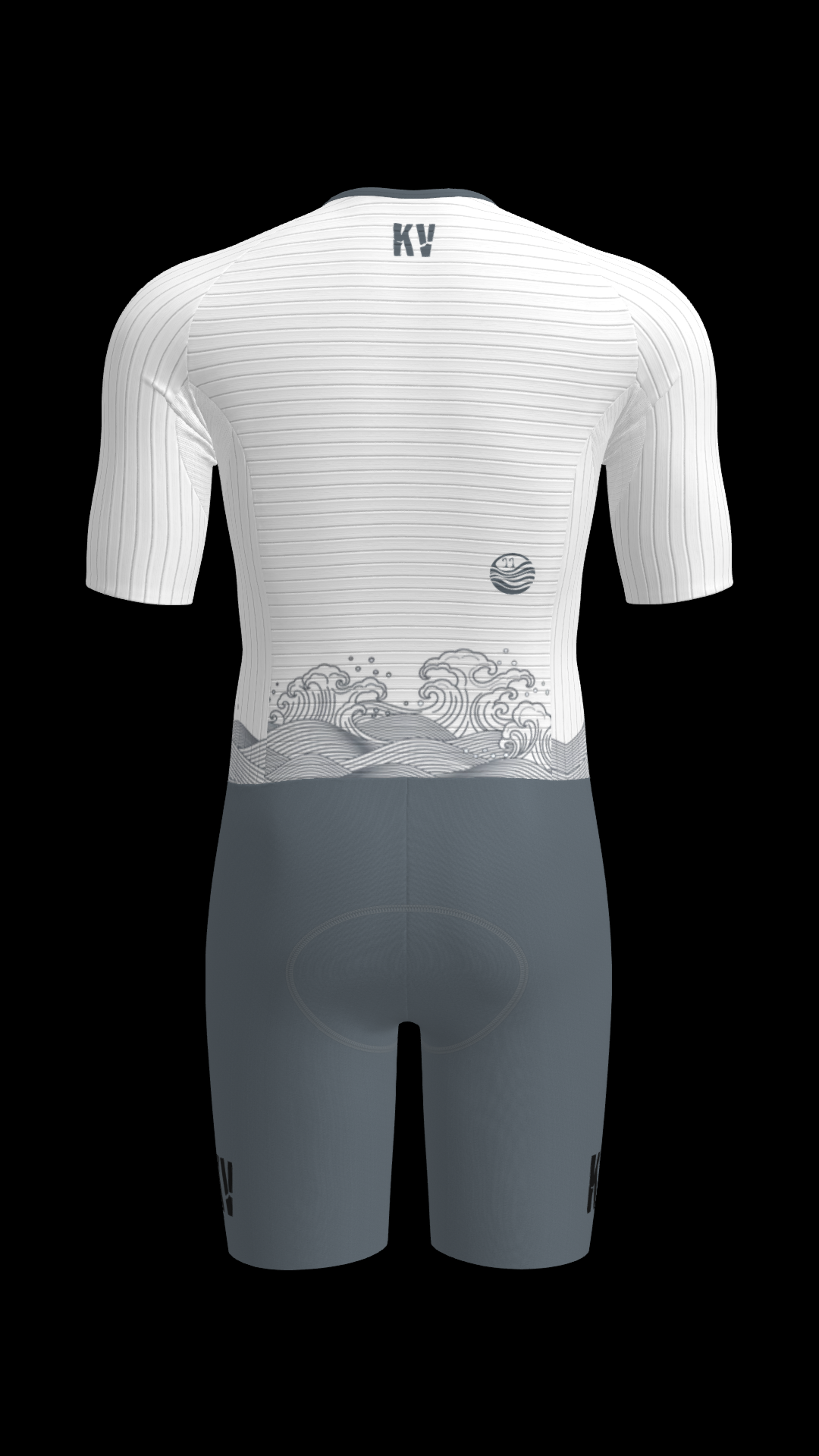 KV AIRAID Trisuit - WAVE Grey White
