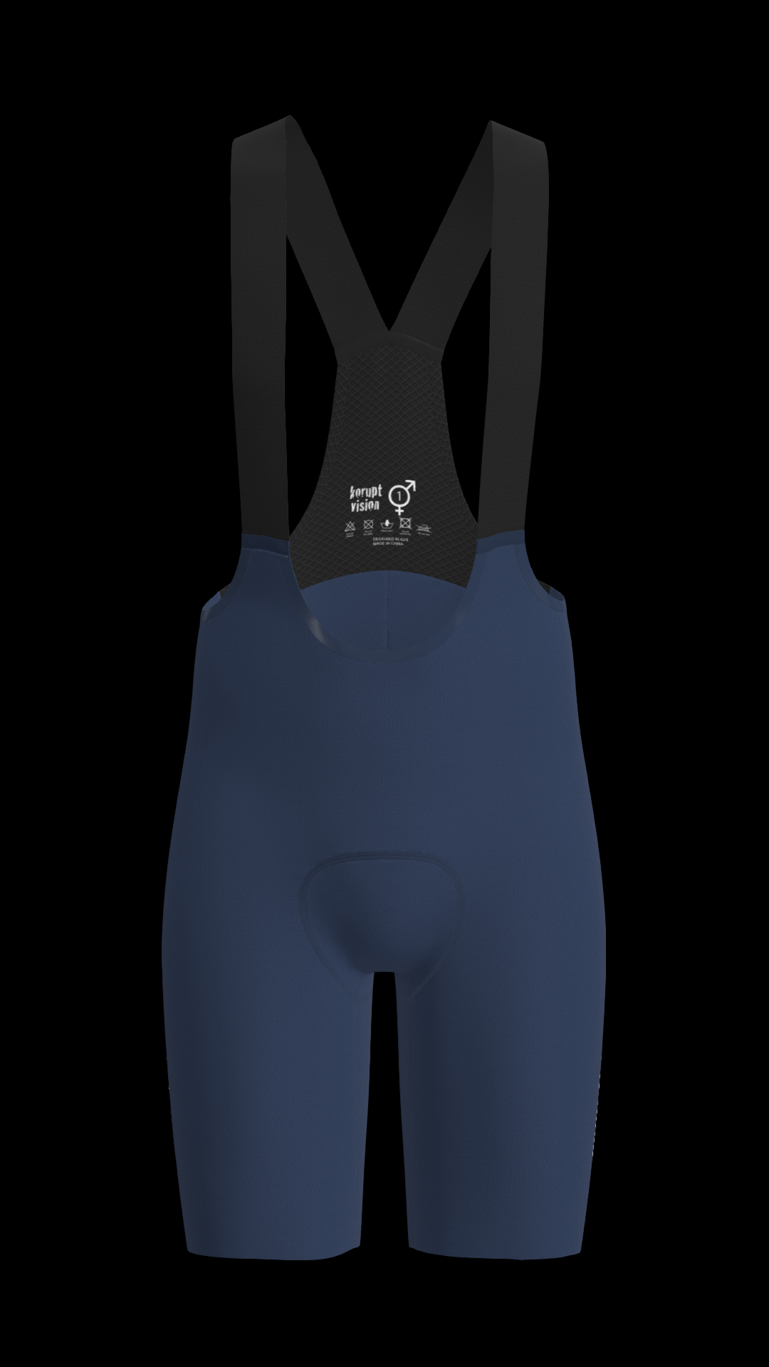 Custom KV Cycling Pro Bibs