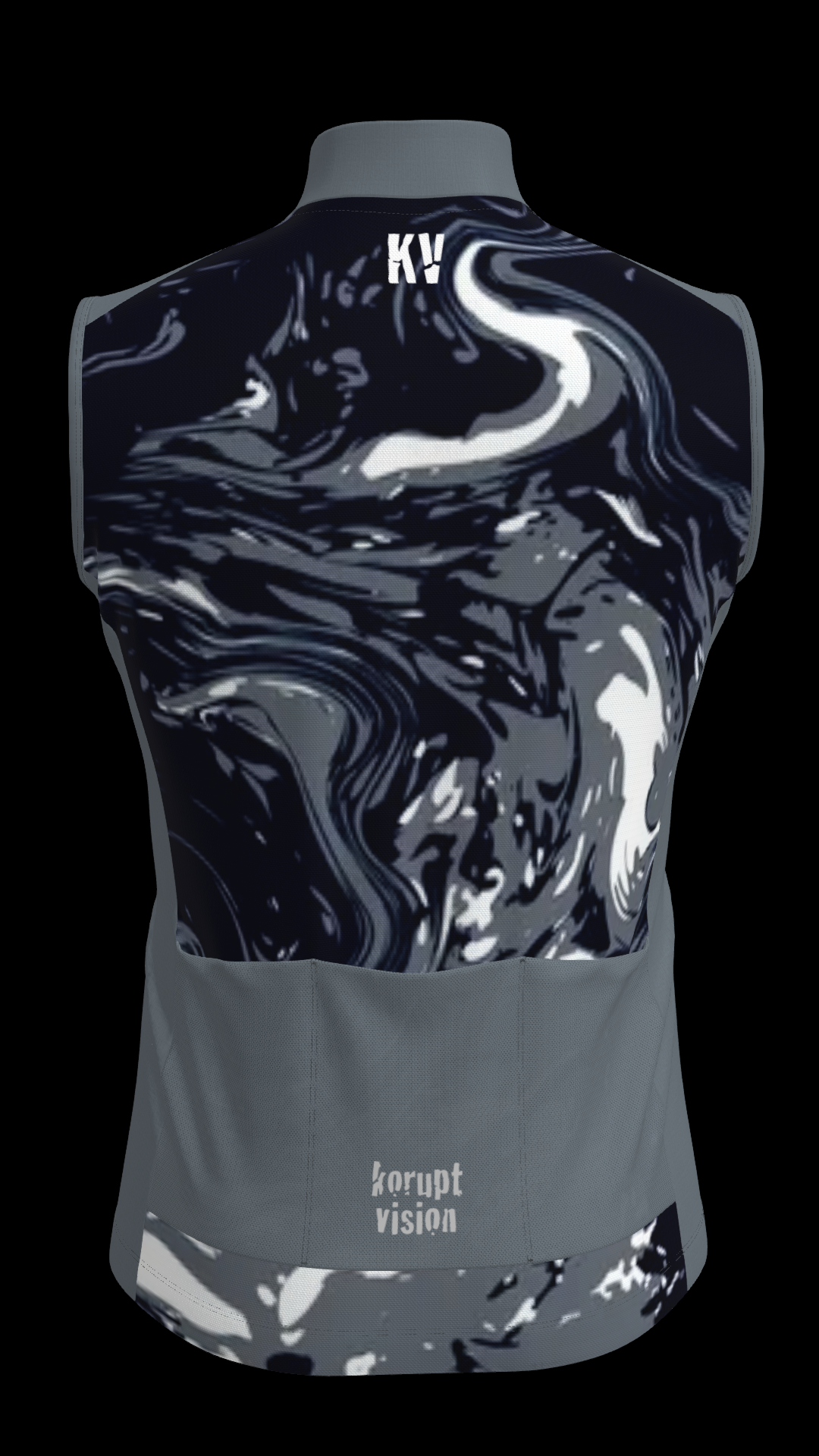KV Cycling Vest Shark Grey Marble
