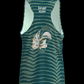 KV RUN SINGLET HIDDEN TIGER GREEN