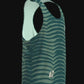 KV RUN SINGLET HIDDEN TIGER GREEN