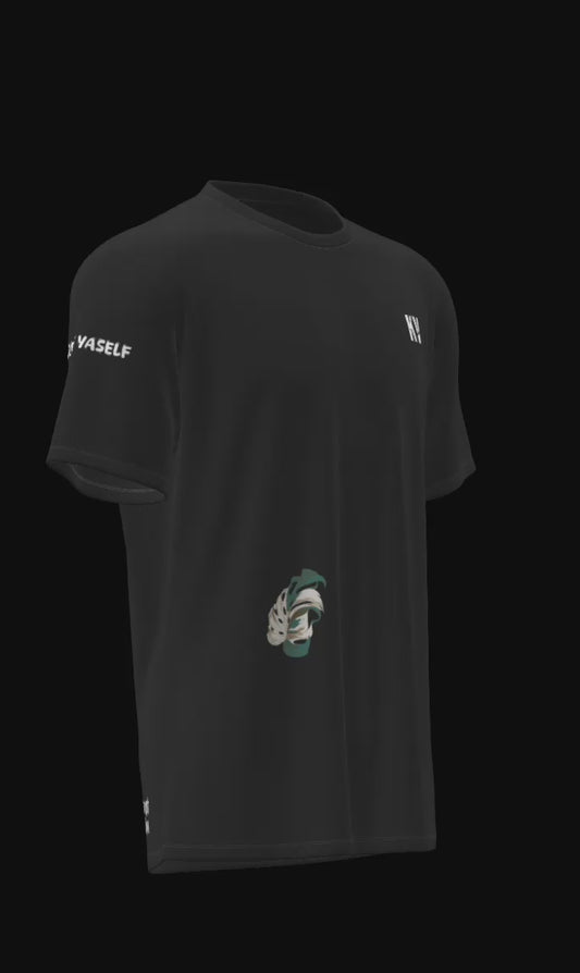 KV RUN TEE BLACK