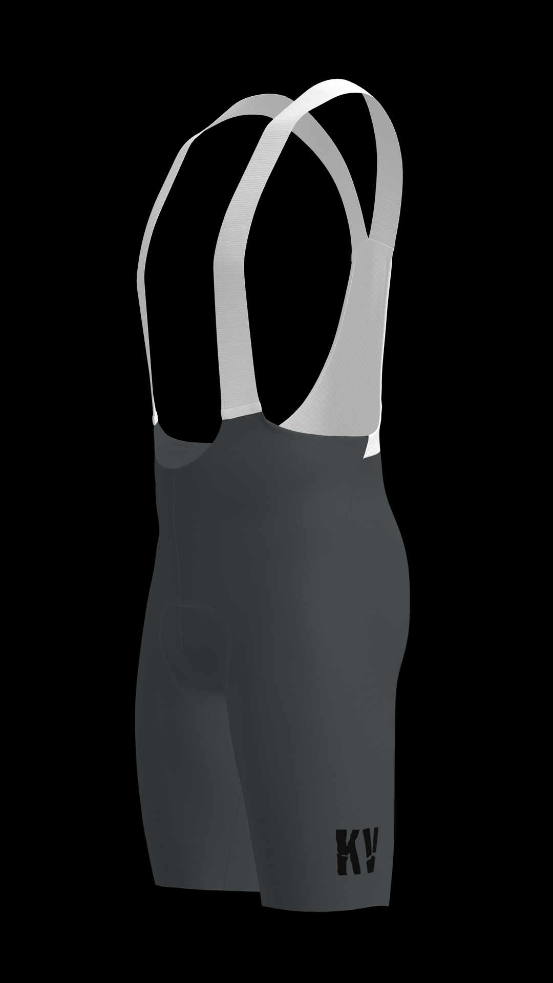KV Cycling Pro Bibs Grey