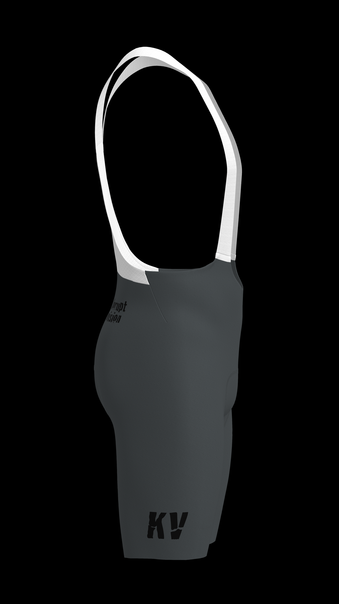 KV Cycling Pro Bibs Grey
